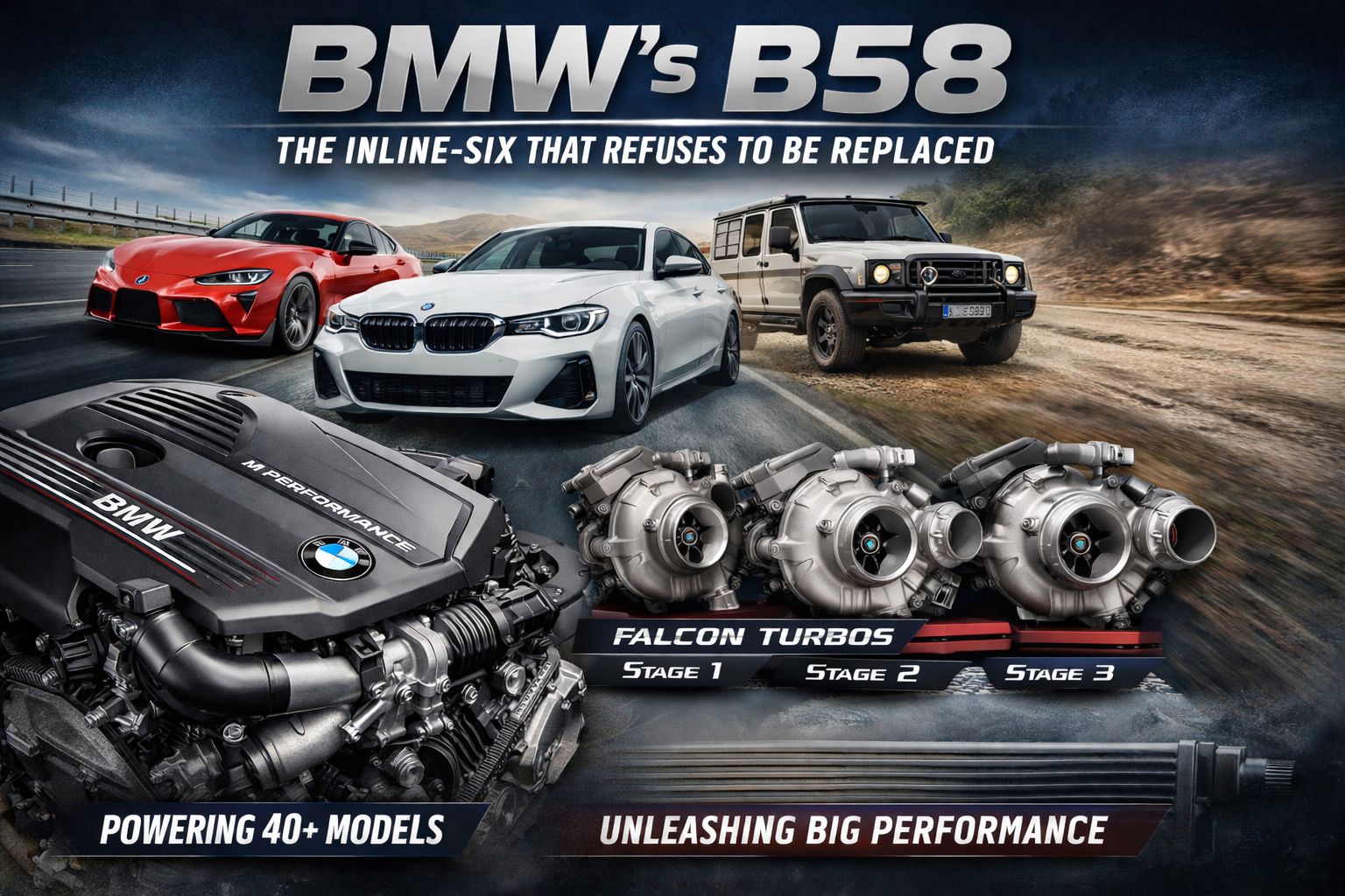 BMW’s B58: The Inline-Six That Refuses to Be Replaced | Falcon Turbos
